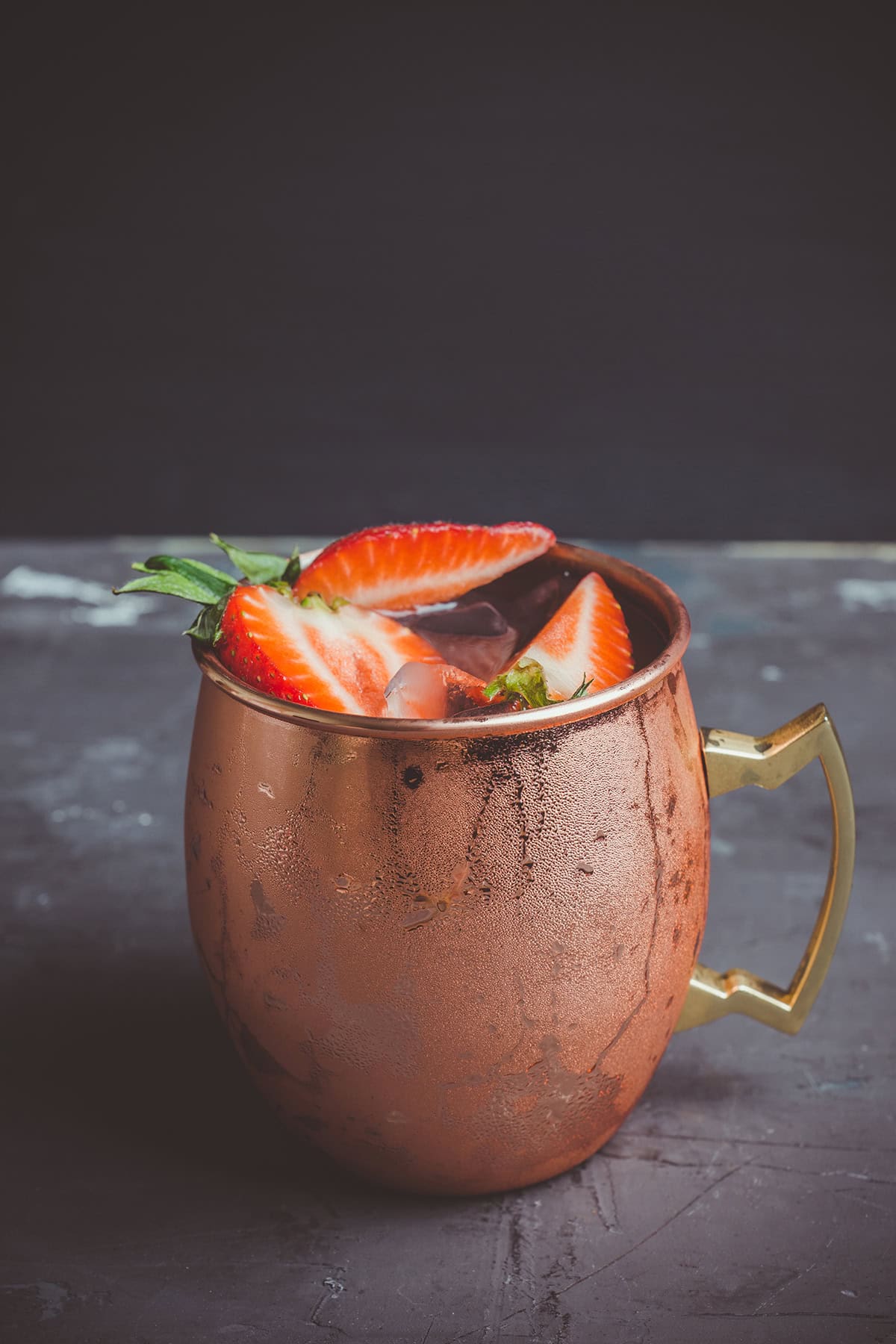 Strawberry Tequila Mule