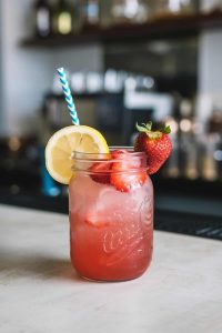 Strawberry Whiskey Lemonade