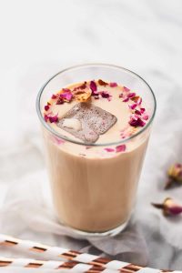 Vanilla Rose Iced Coffee