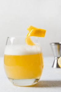 Whiskey Sour With Honey