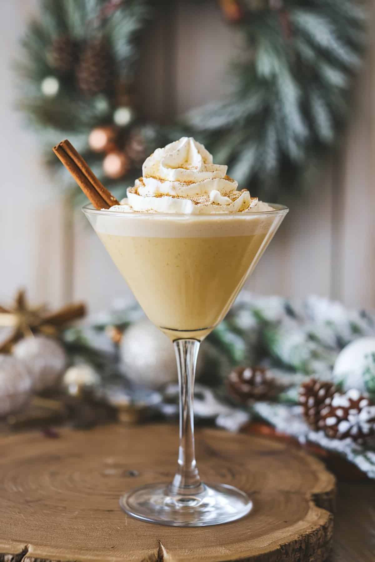 Cinnamon Roll Martini