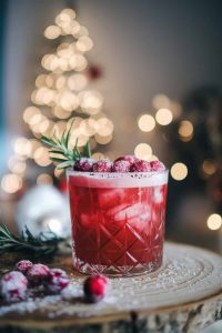 Festive Whiskey Sour