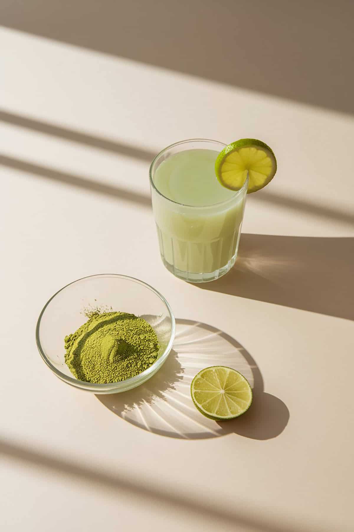 Matcha Margarita HowdyKitchen