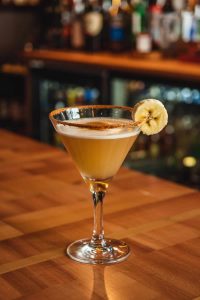 Bananas Foster Martini