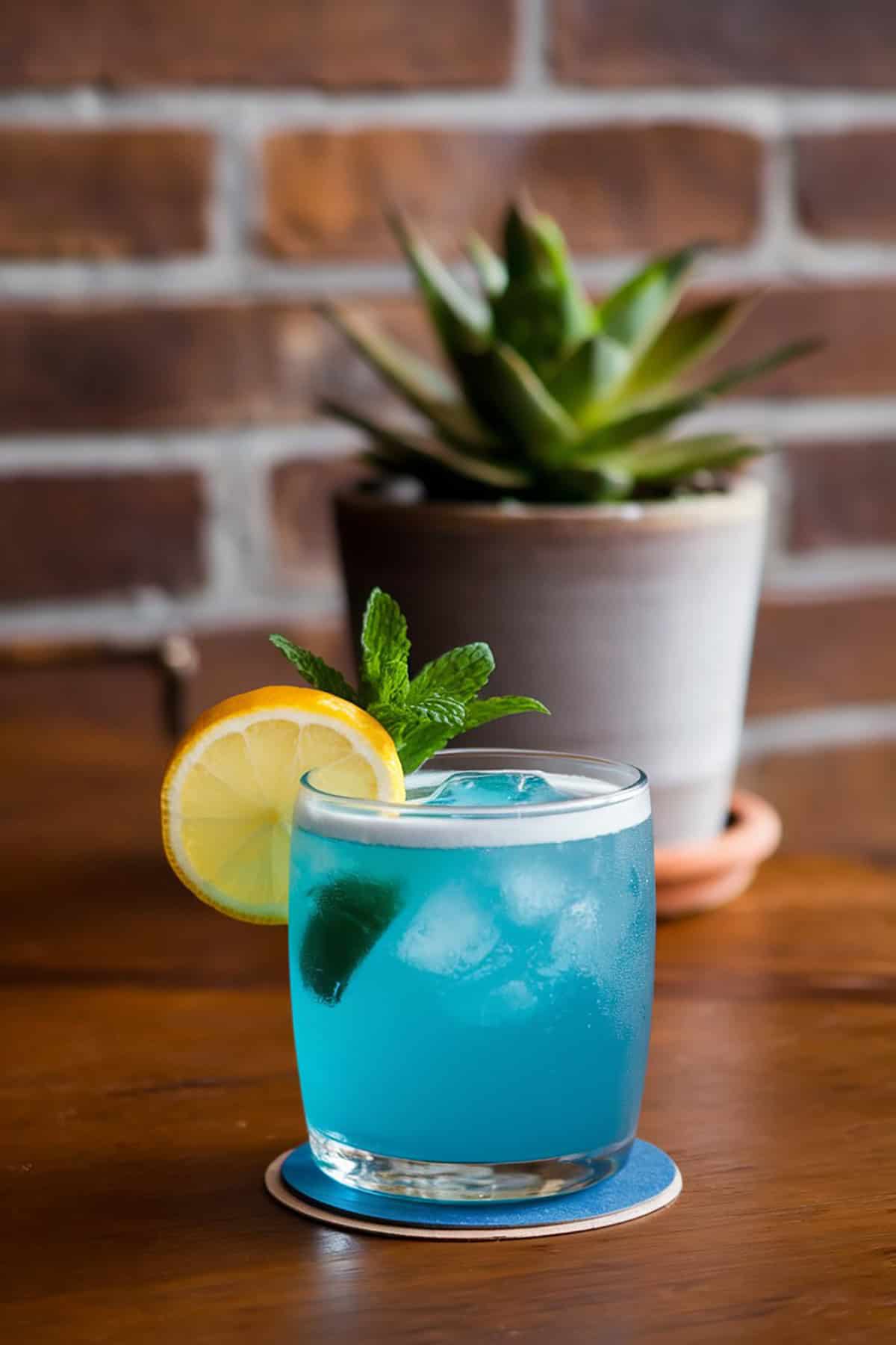 Blue Sky Coconut Mojito