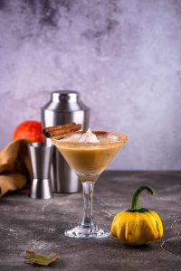 Creamy Pumpkin Spice Martini