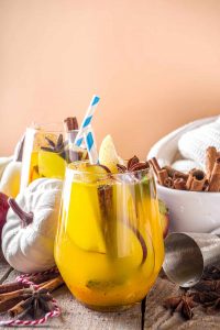 Pumpkin Spice Fireball Sangria