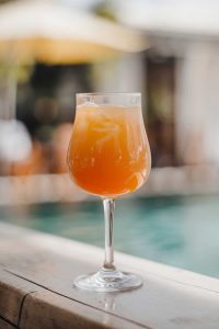 Summer Sunset Cocktail